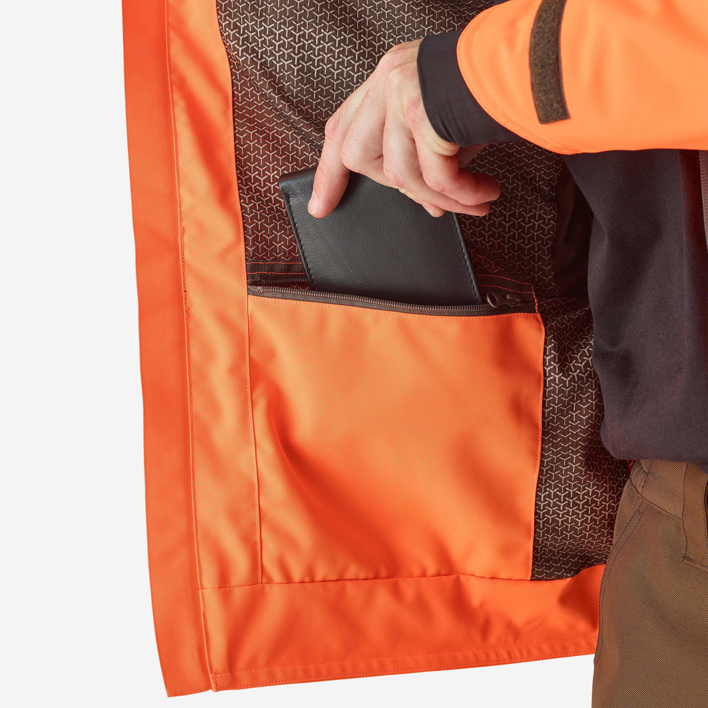 Hunting jacket waterproof renfort neon 900 woodcock 14/15