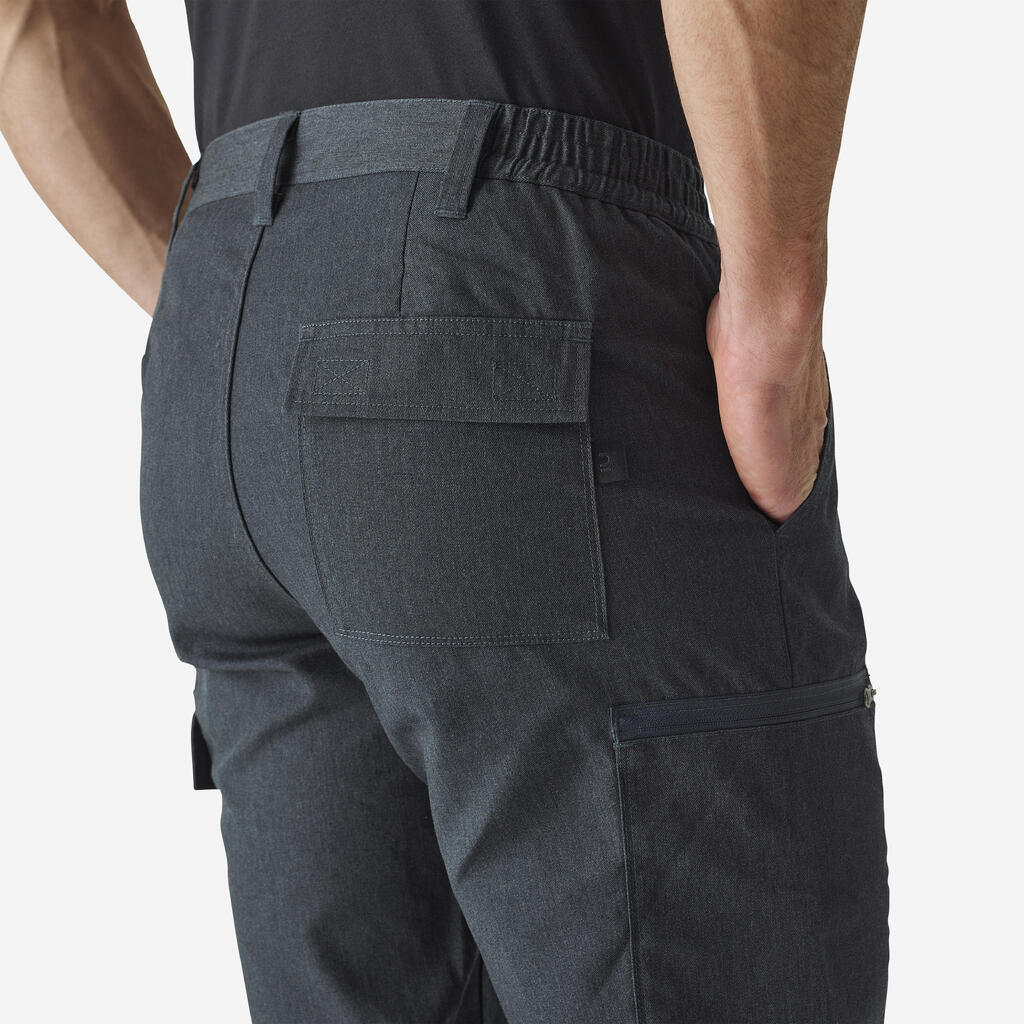 Zelene muške kargo pantalone STEPPE 300