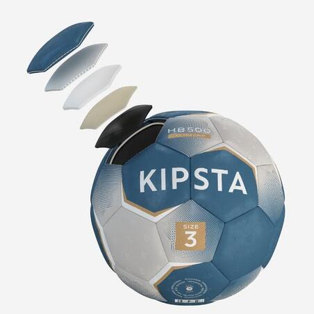 М'яч гандбольний HB500 Hybrid розмір 3 синій/сірий