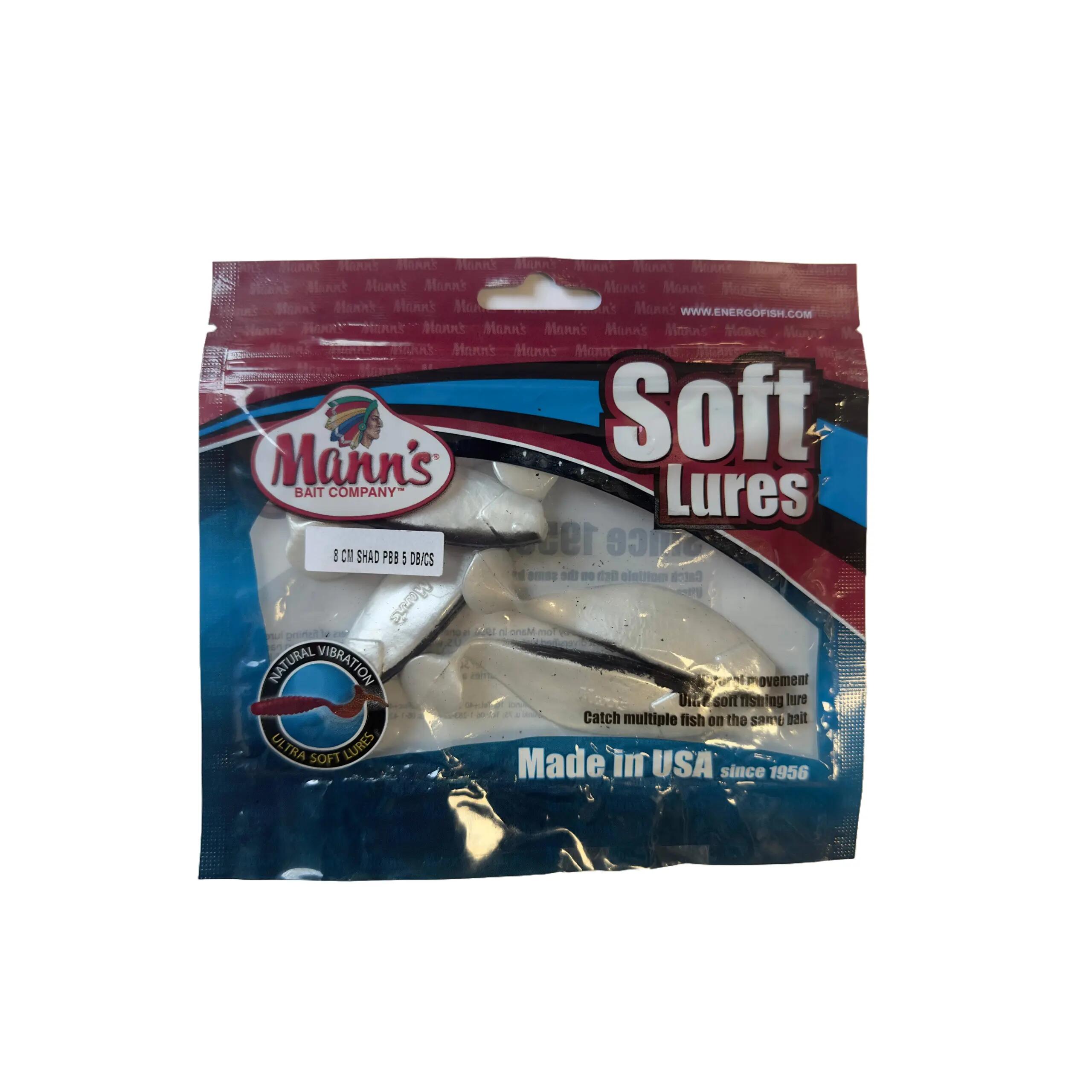 Gumihal MANN'S SHAD 8 cm, PBB,  5 db 2/2