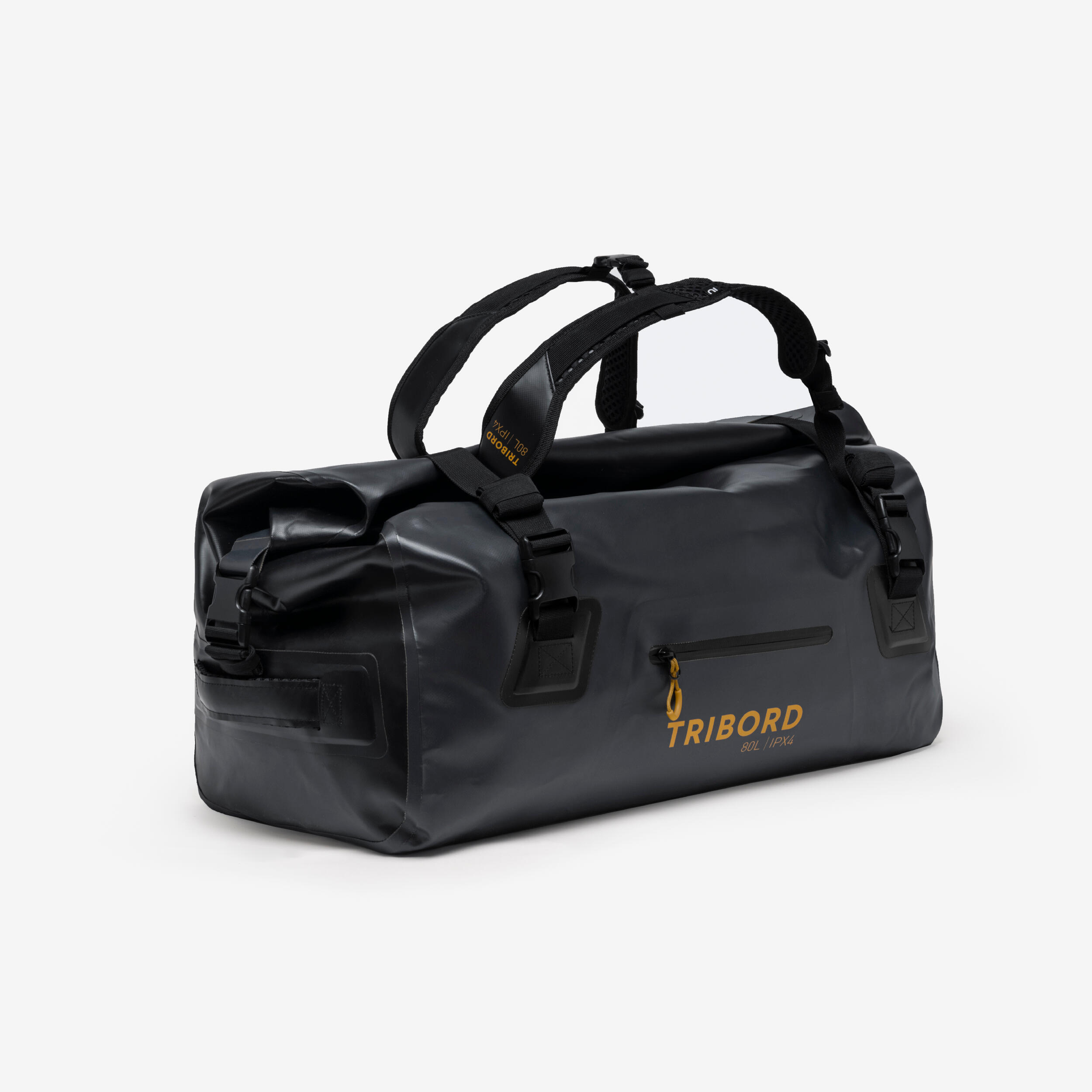 Waterproof duffle bag - 80 L travel bag Anthracite black 2/16