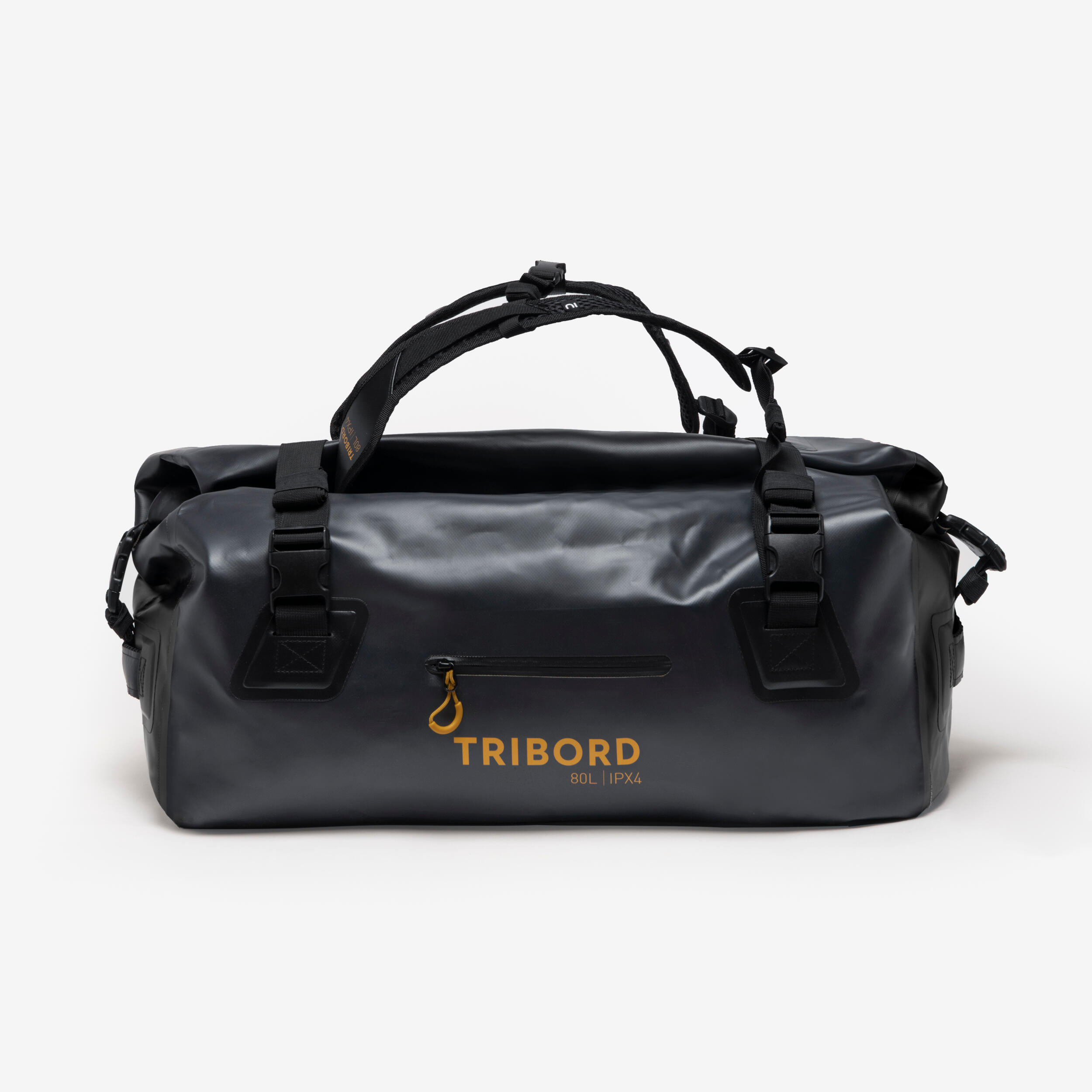 Waterproof duffle bag - Travel bag 80L Anthracite black