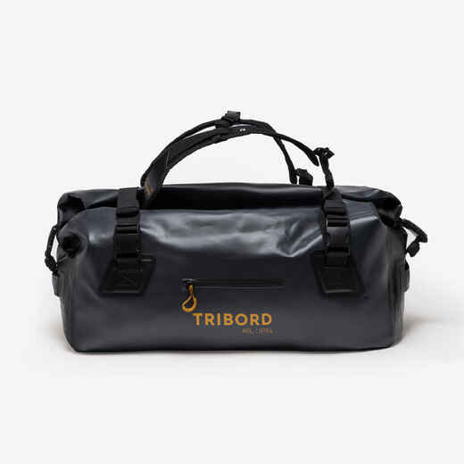 
      Waterproof duffle bag - 80 L travel bag Anthracite black
  