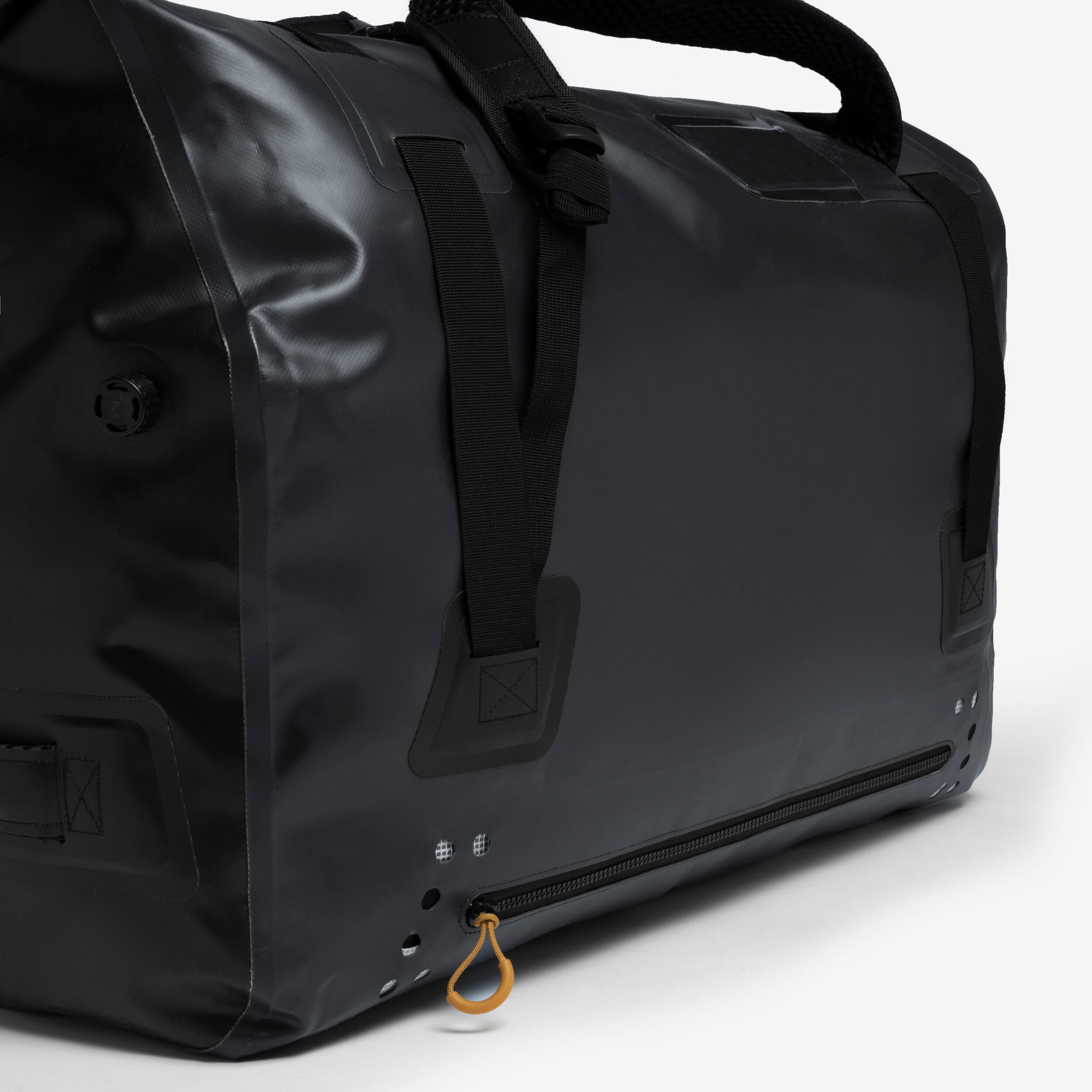 Waterproof duffle bag - 80 L travel bag Anthracite black 3/16