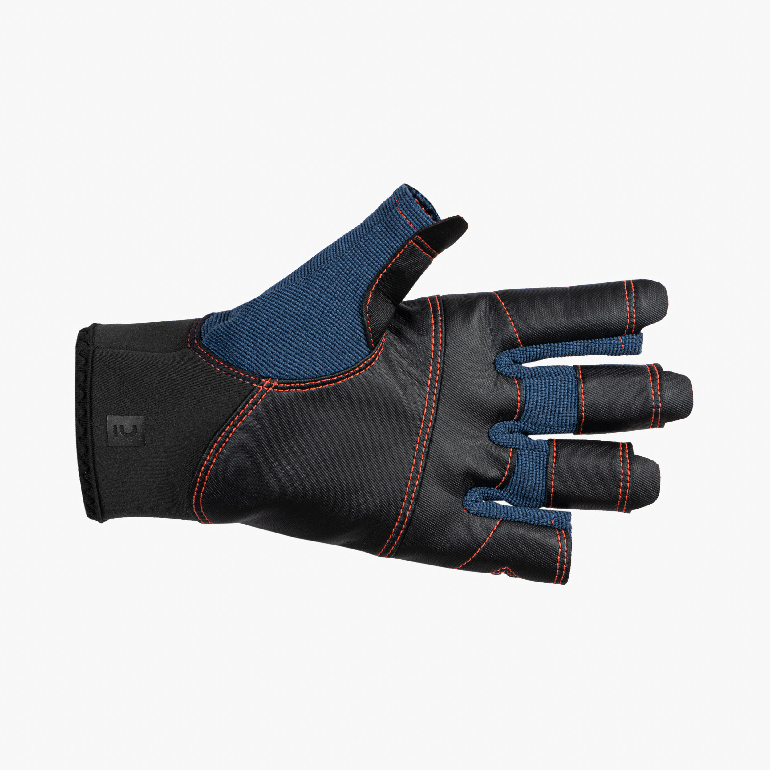 Adult's 500 fingerless gloves dark blue 3/5