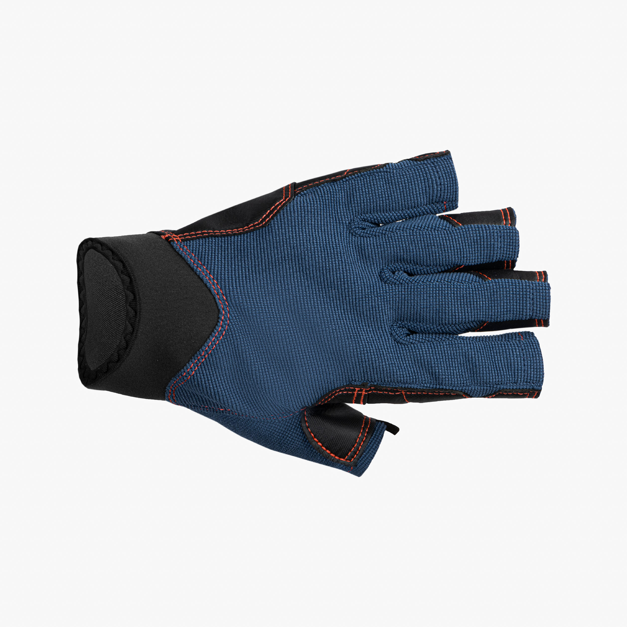 Adult's 500 fingerless gloves dark blue 2/5