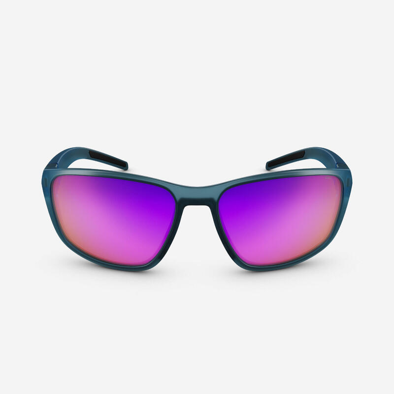 Női napszemüveg túrázáshoz MH550, polarizált, 3-as kategória, kék, rózsaszín