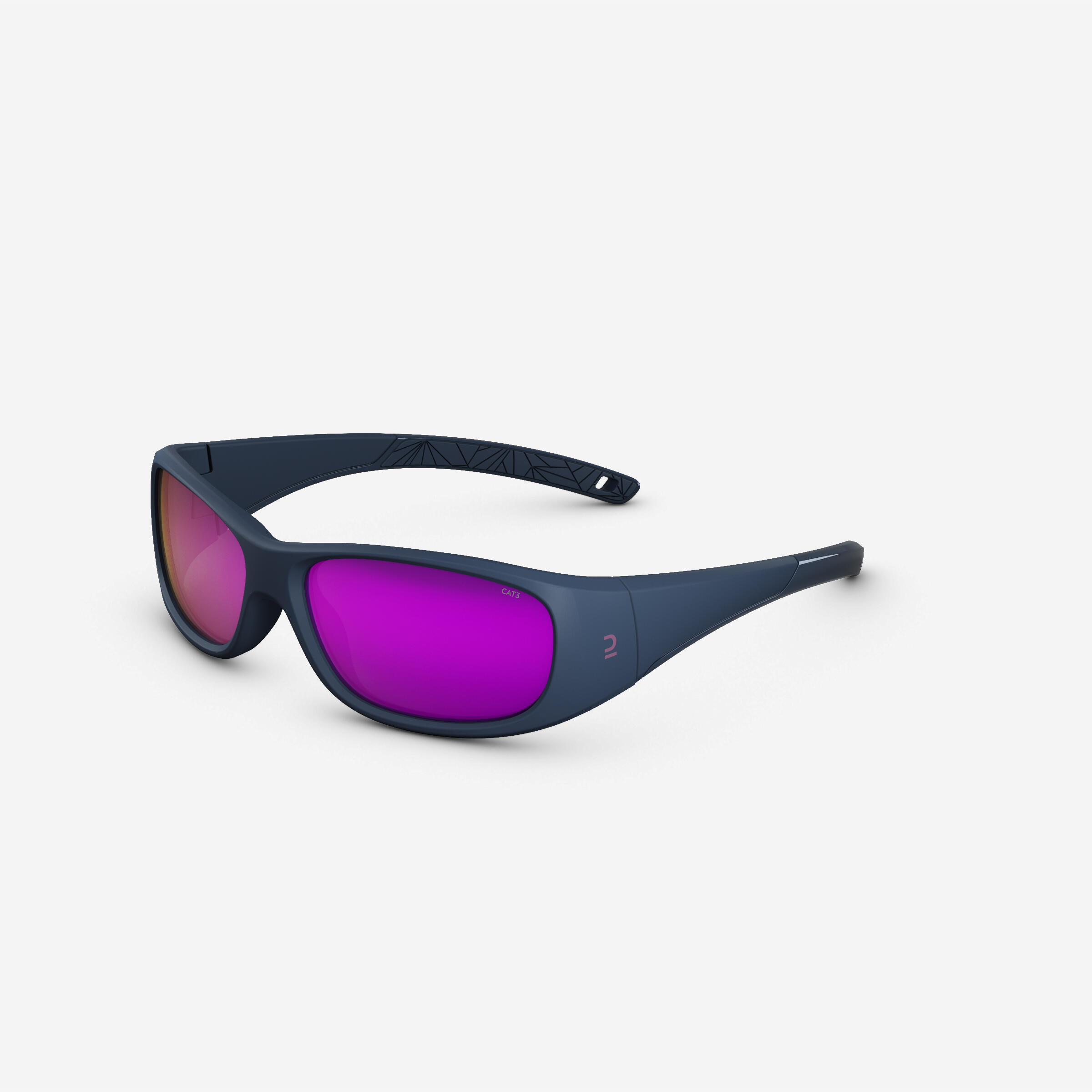 Kids Hiking Sunglasses Aged 6-10 MH T100 Category 3 1/9