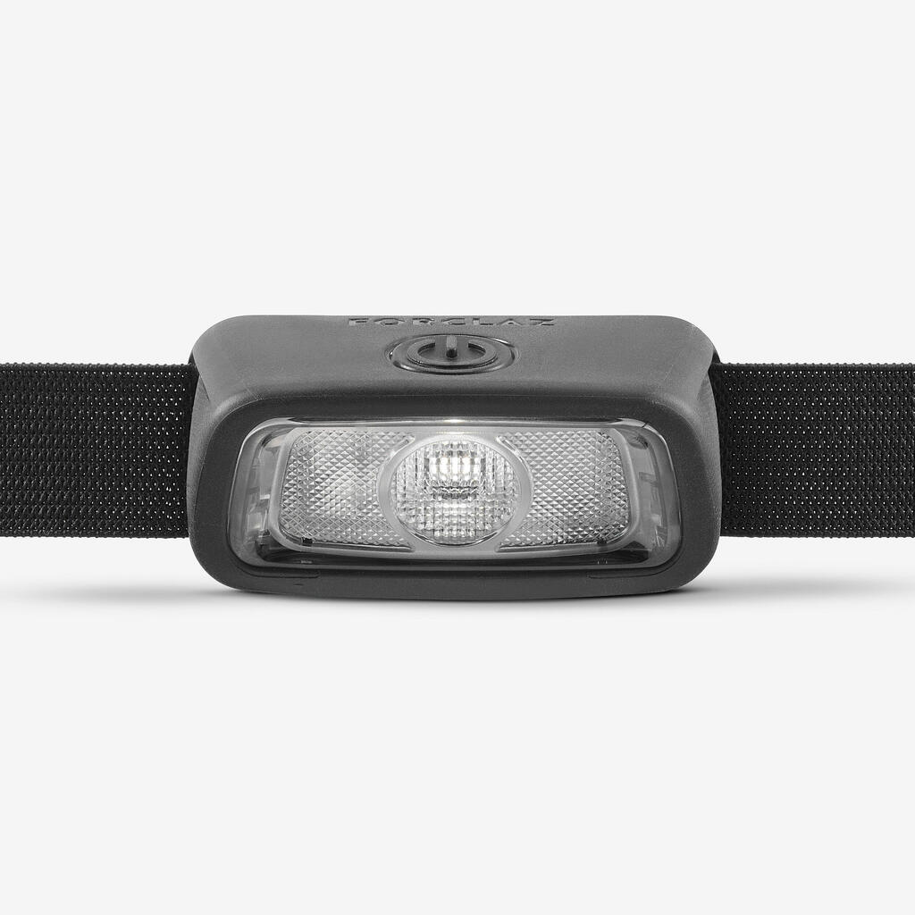 Linterna frontal de campamento de 50 lm negra HL50