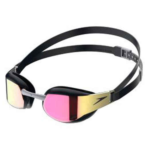 Swimming goggles SPEEDO FASTSKIN with gold mirrored lenses