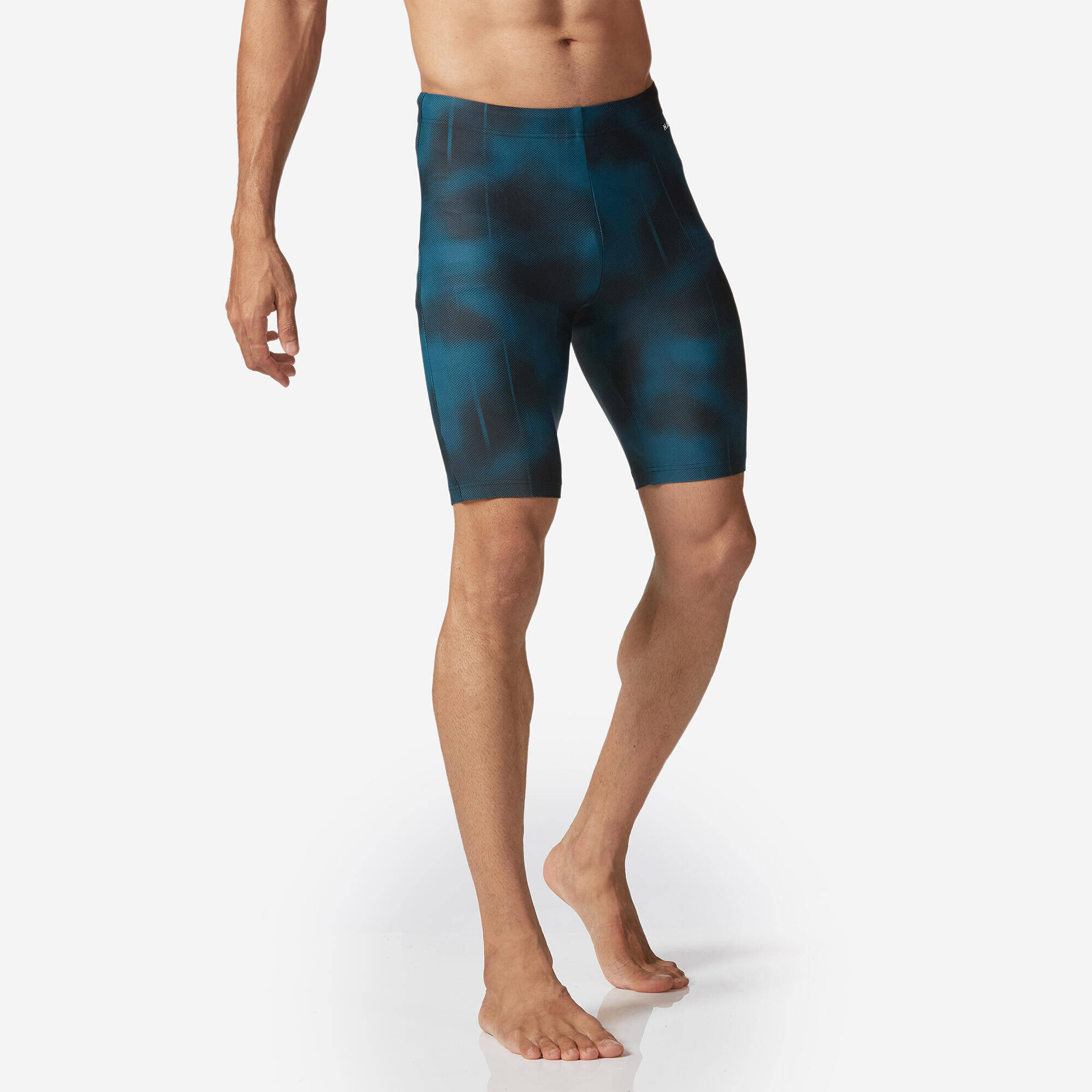 Men's Swimming Jammer 100 Basic Comfortable & Quick-Dry Black -  4