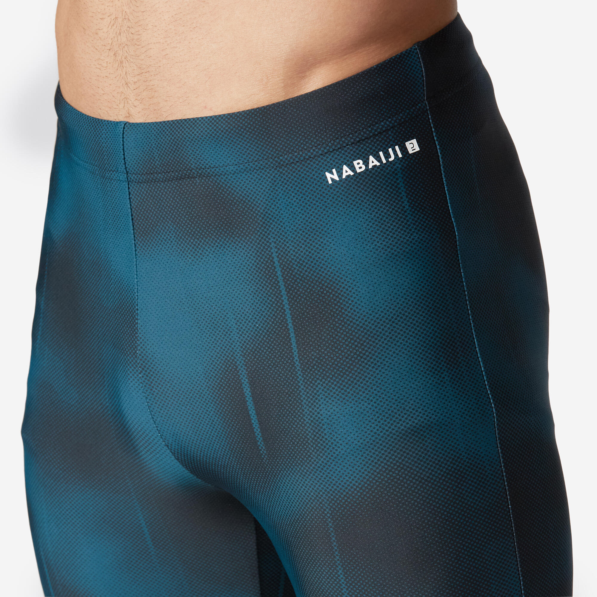 Men's Swimming Jammer 100 Basic Comfortable & Quick-Dry Black