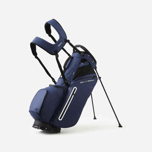 Golf waterproof stand bag - INESIS Light navy