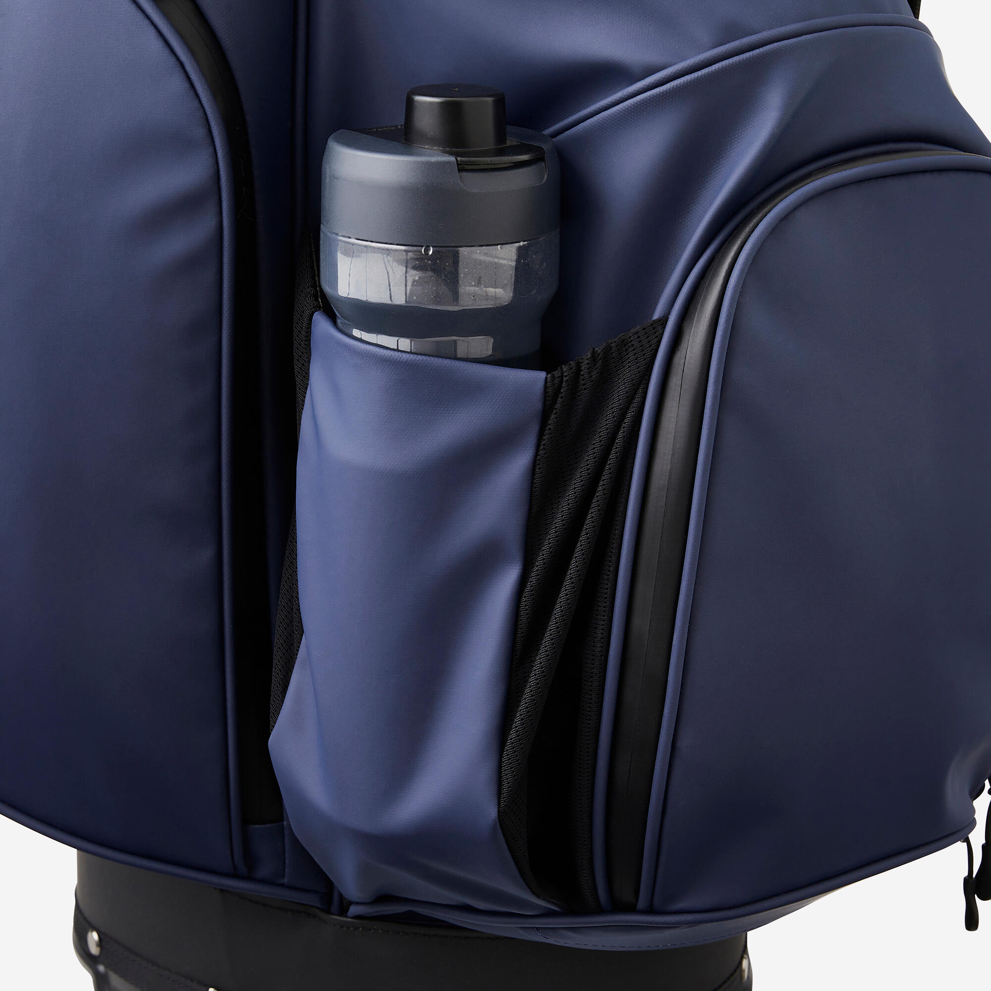 Golf Waterproof Stand Bag - Navy - INESIS