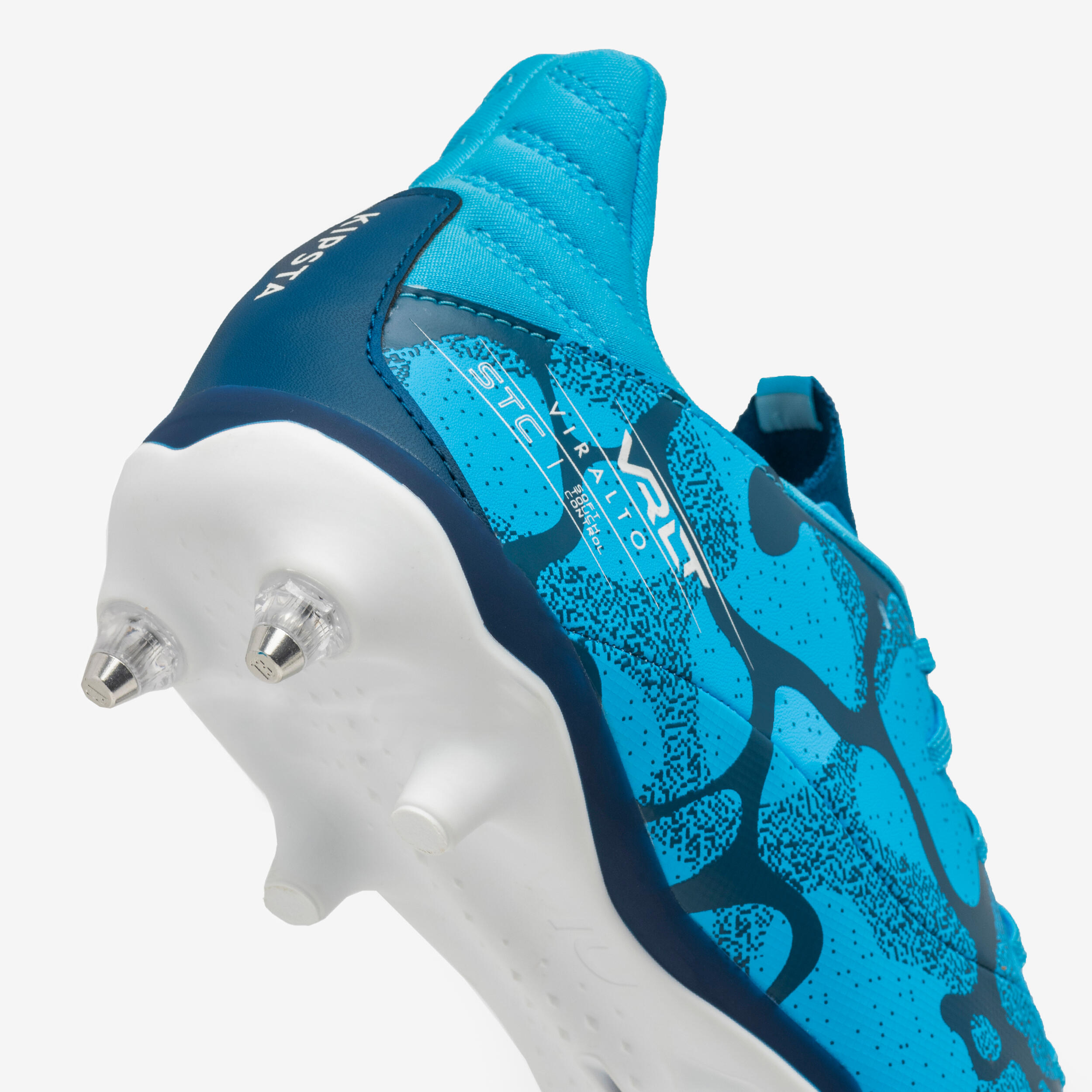 Scarpe calcio uomo VIRALTO I SG turchesi 3/7