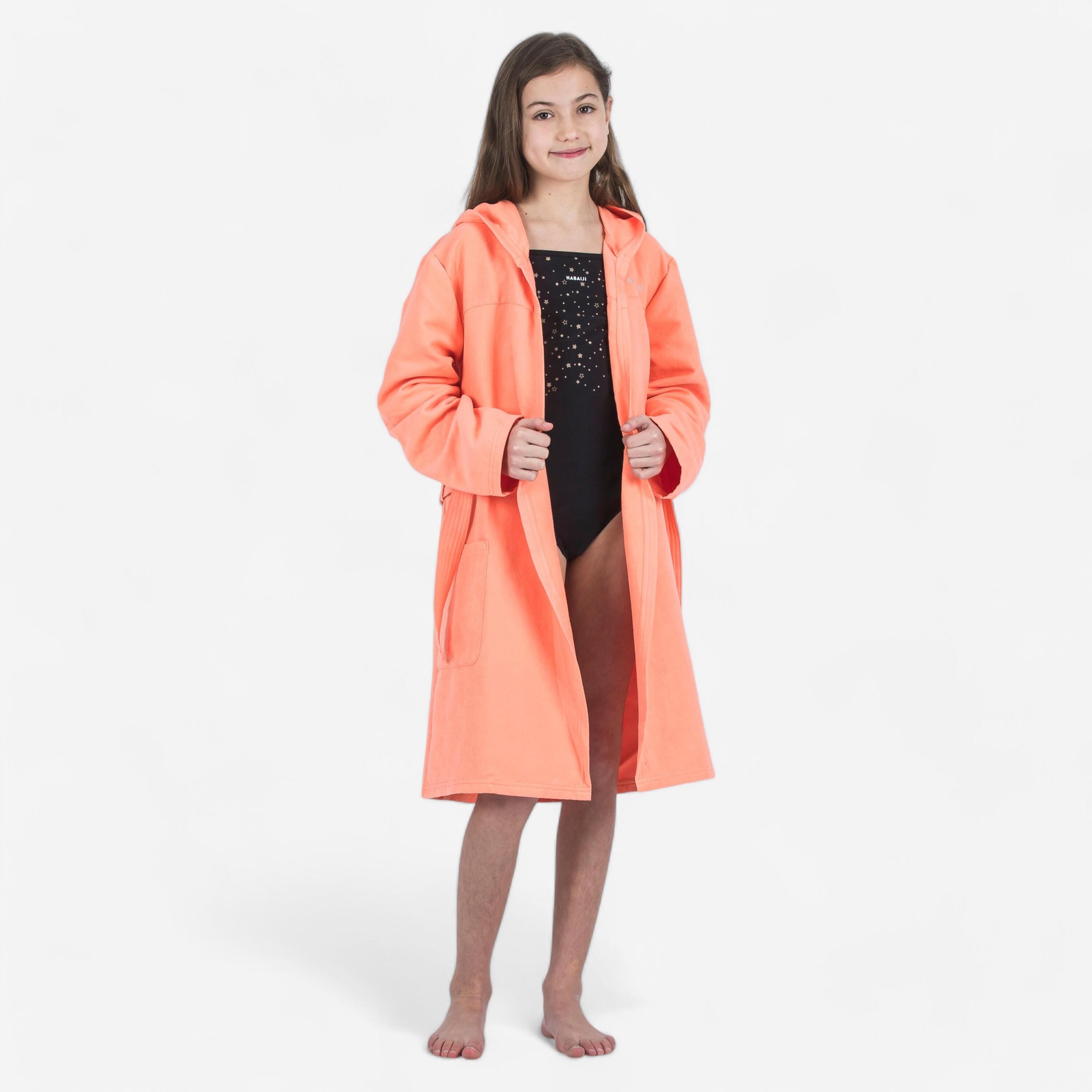 NABAIJI Accappatoio bambini microfibra compatto rosa