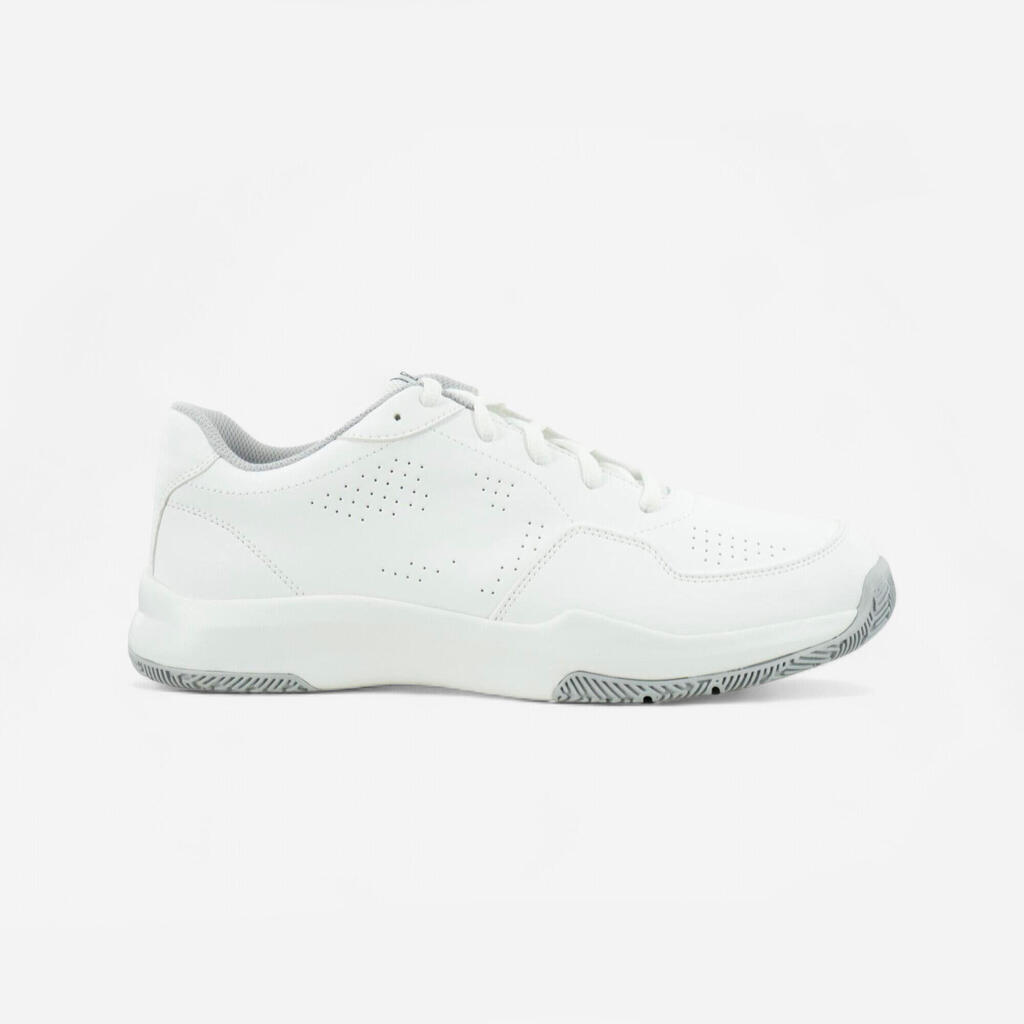 Bele muške patike za tenis za sve podloge TS110