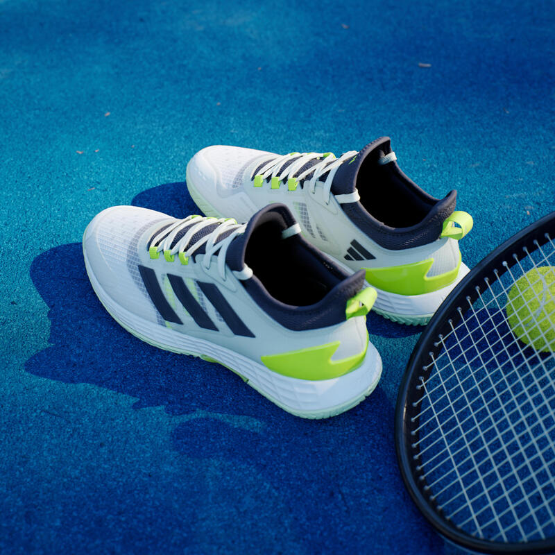 Herren Tennisschuhe Multicourt ‒ Adidas Adizero Ubersonic 4.1 Lucid Lemon