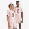 Majica za košarku za odrasle 900 AD - NBA Heat ružičasta