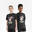 Basketbal-T-shirt voor kinderen TS 900 NBA Miami Heat zwart