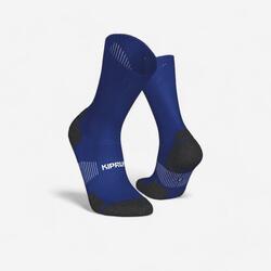 CHAUSSETTES DE RUNNING RUN900 FINES MI-MOLLET NOIRES