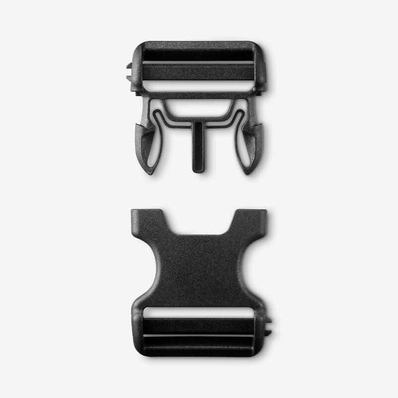 Boucle de serrage sac à dos à double pin lock, 38mm