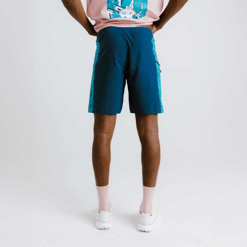 Short de bain Paris 2024 Homme - Turquoise