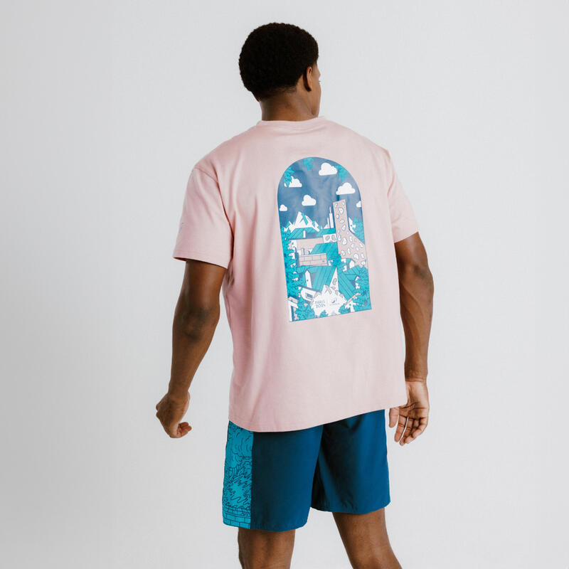 T-shirt Paris 2024 Homme - Rose