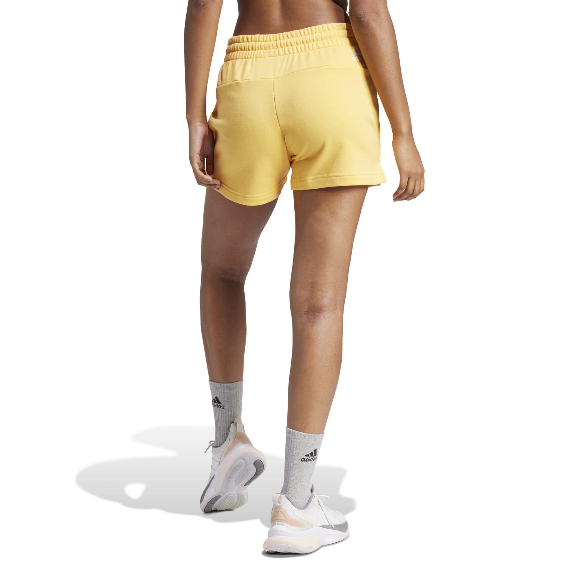 CALÇÕES DE FITNESS SOFT TRAINING MULHER ADIDAS LARANJA 3/6