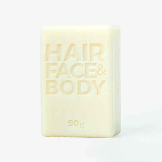 
      Solid care cleanser for the face, body and hair - 90 g
  
