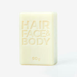Jabón sólido para cara, cuerpo y cabello - 90 gr