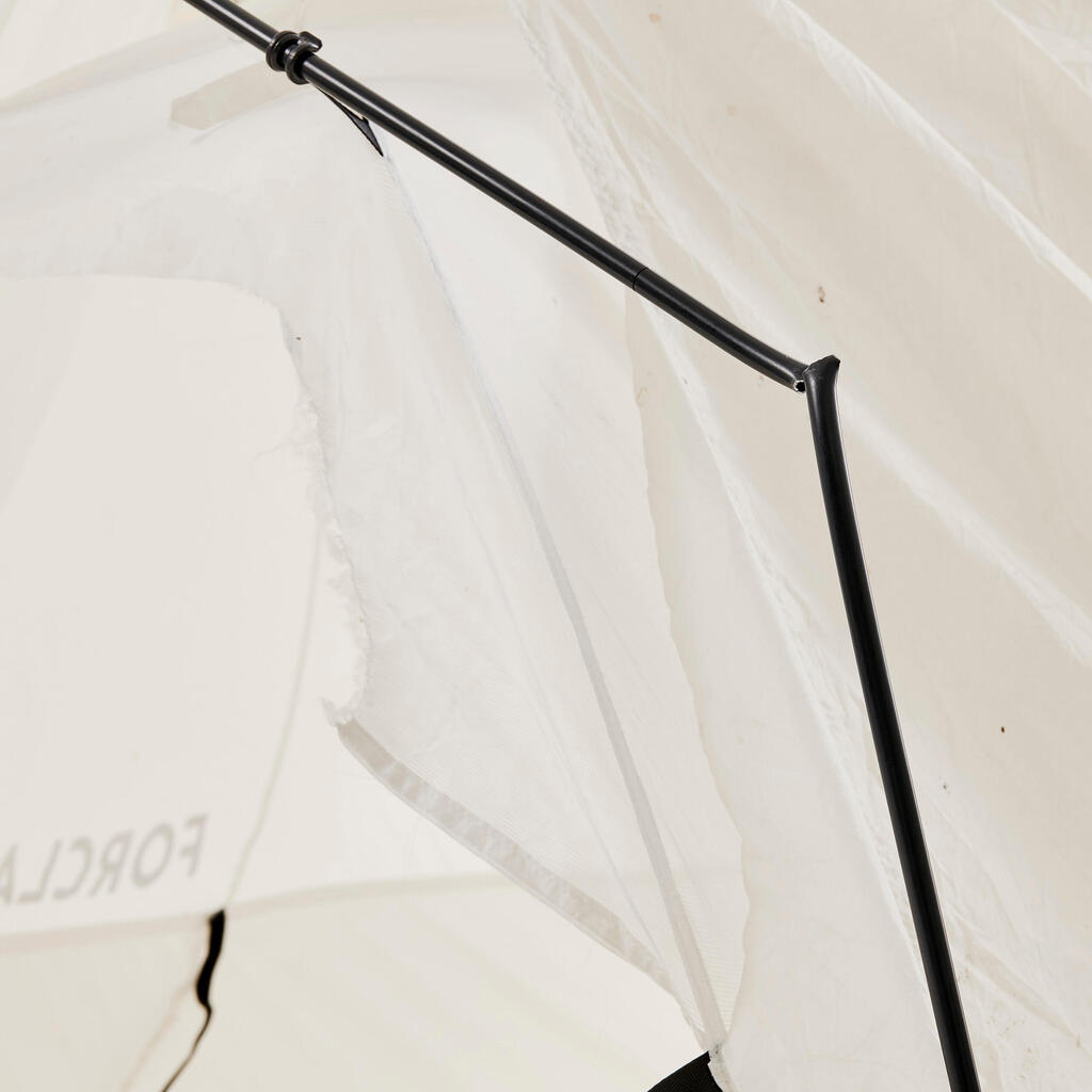 Replace aluminium rod without making a cut.