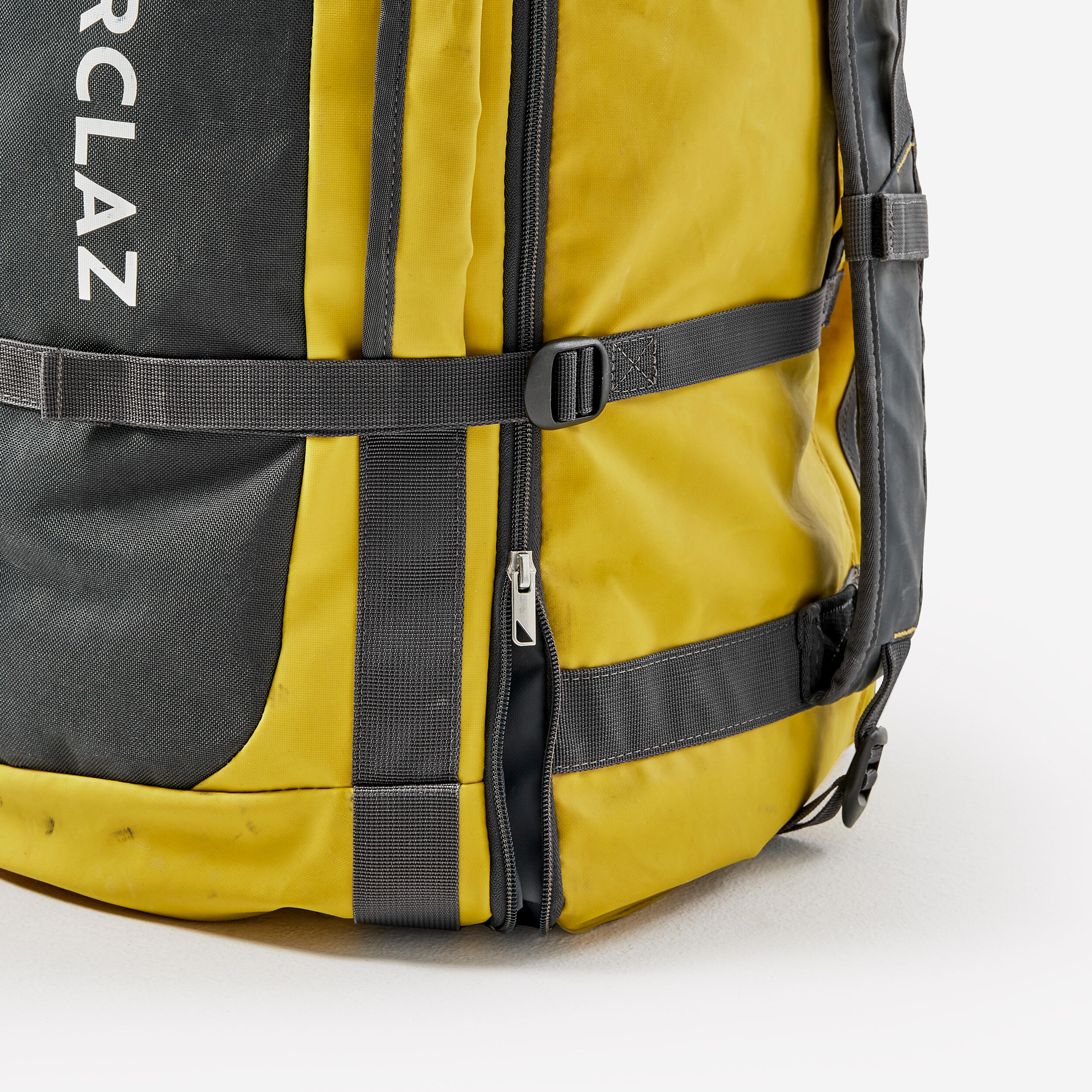 Fermeture Eclair Dorée Sur Ruban Blanc , Longueur Sur Mesure 60 Cm Maxi , Tirette Ondulée | Repar'Eclair