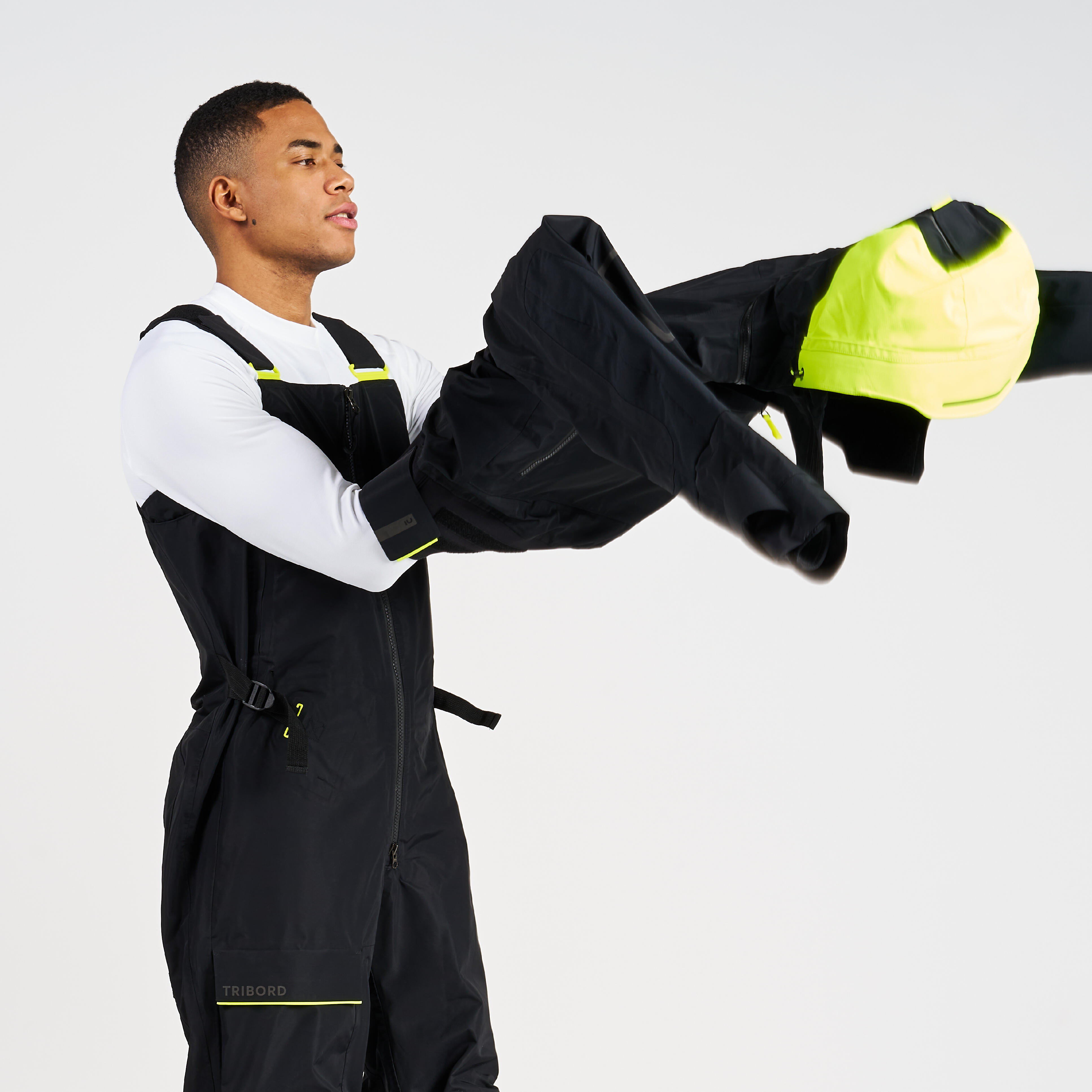 Offshore Sailing Jacket - 900 Black - TRIBORD