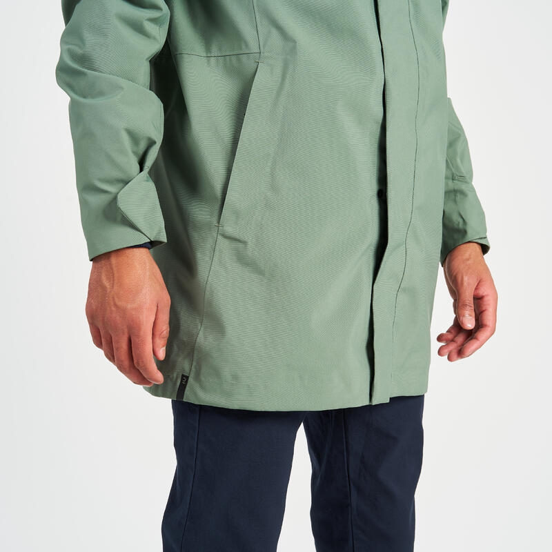 Ciré homme imperméable coupe vent Sailing 300 Kaki