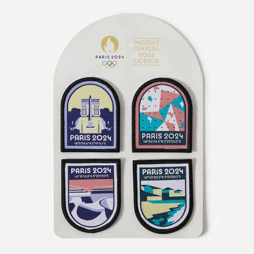 
      Set of 4 Paris 2024 patches
  