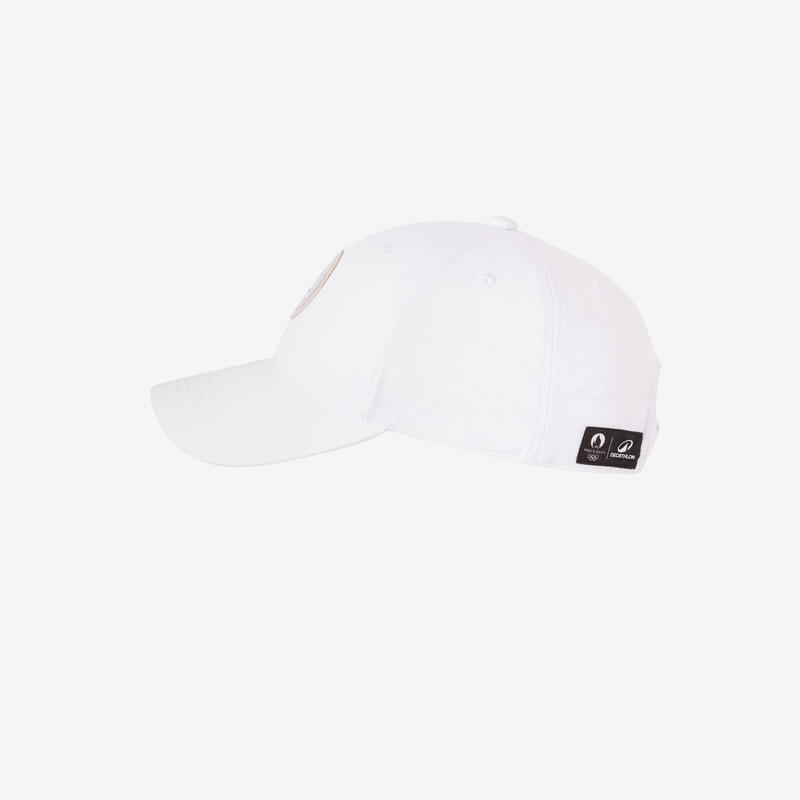 Casquette Paris 2024 blanche mixte