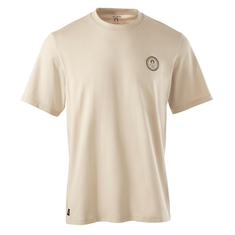 T-shirt Paris 2024 Homme - Beige Made in France