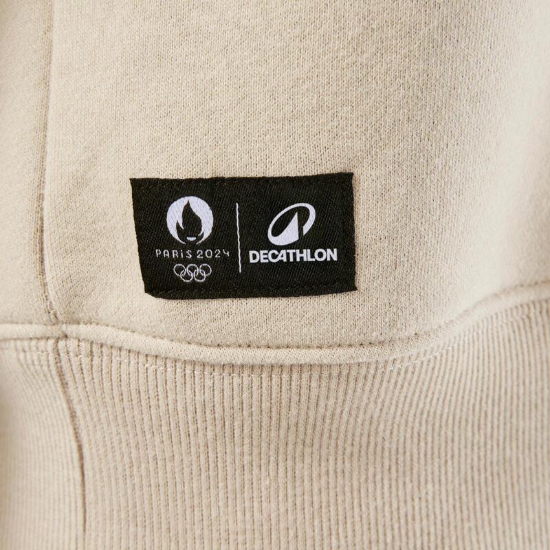 Sweat Paris 2024 Adulte Mixte beige