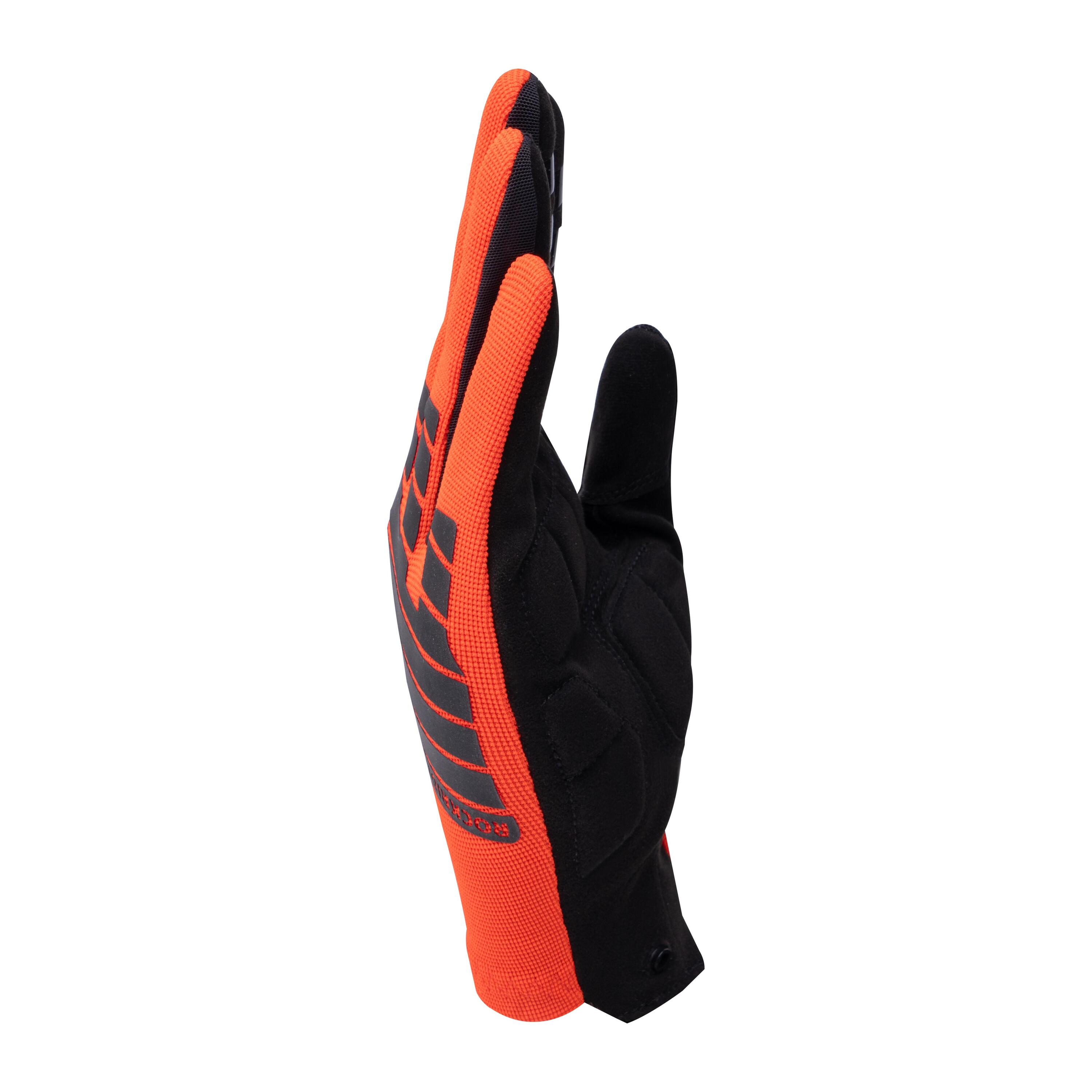 Mountain Bike Gloves Exp 500 - Red/Black 5/12