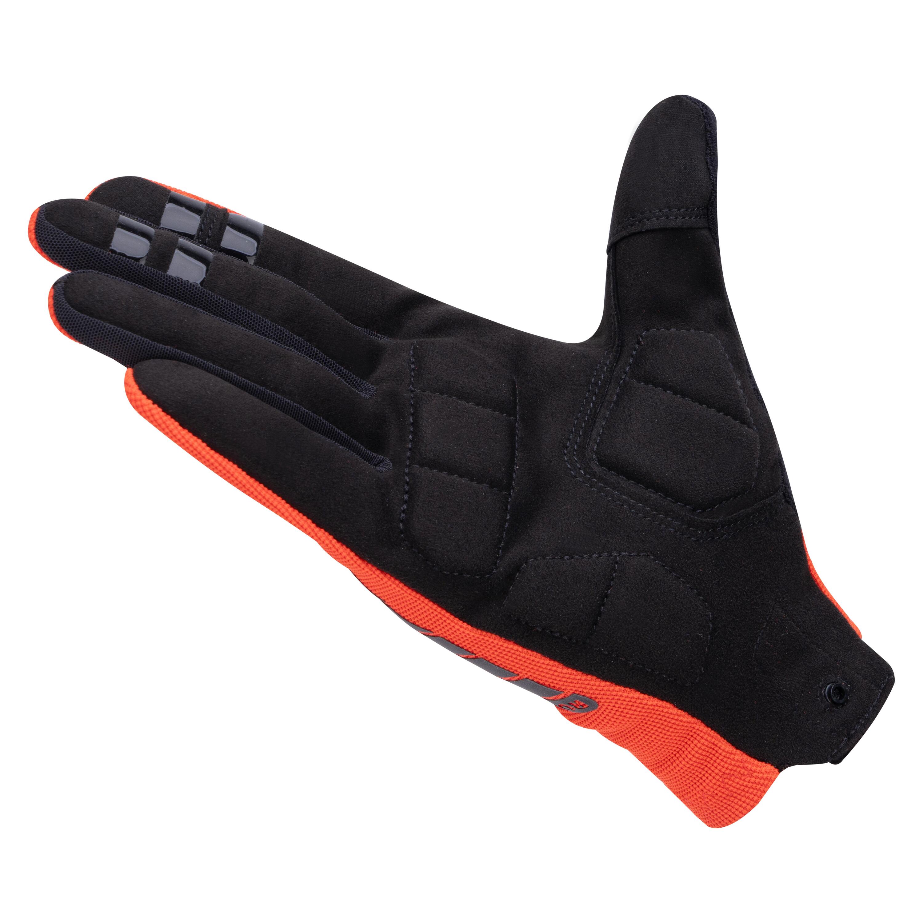 Mountain Bike Gloves Exp 500 - Red/Black 6/12