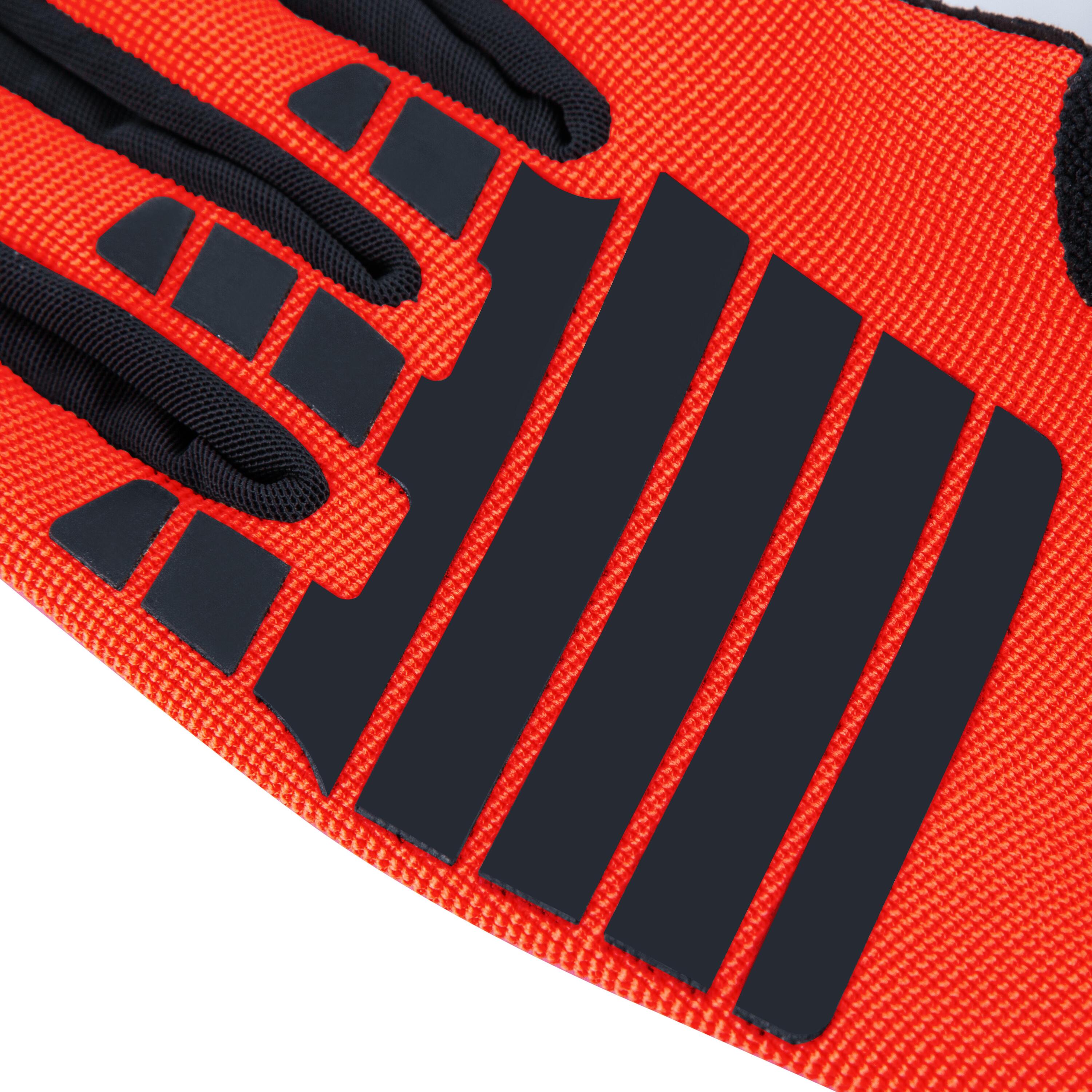 Mountain Bike Gloves Exp 500 - Red/Black 10/12