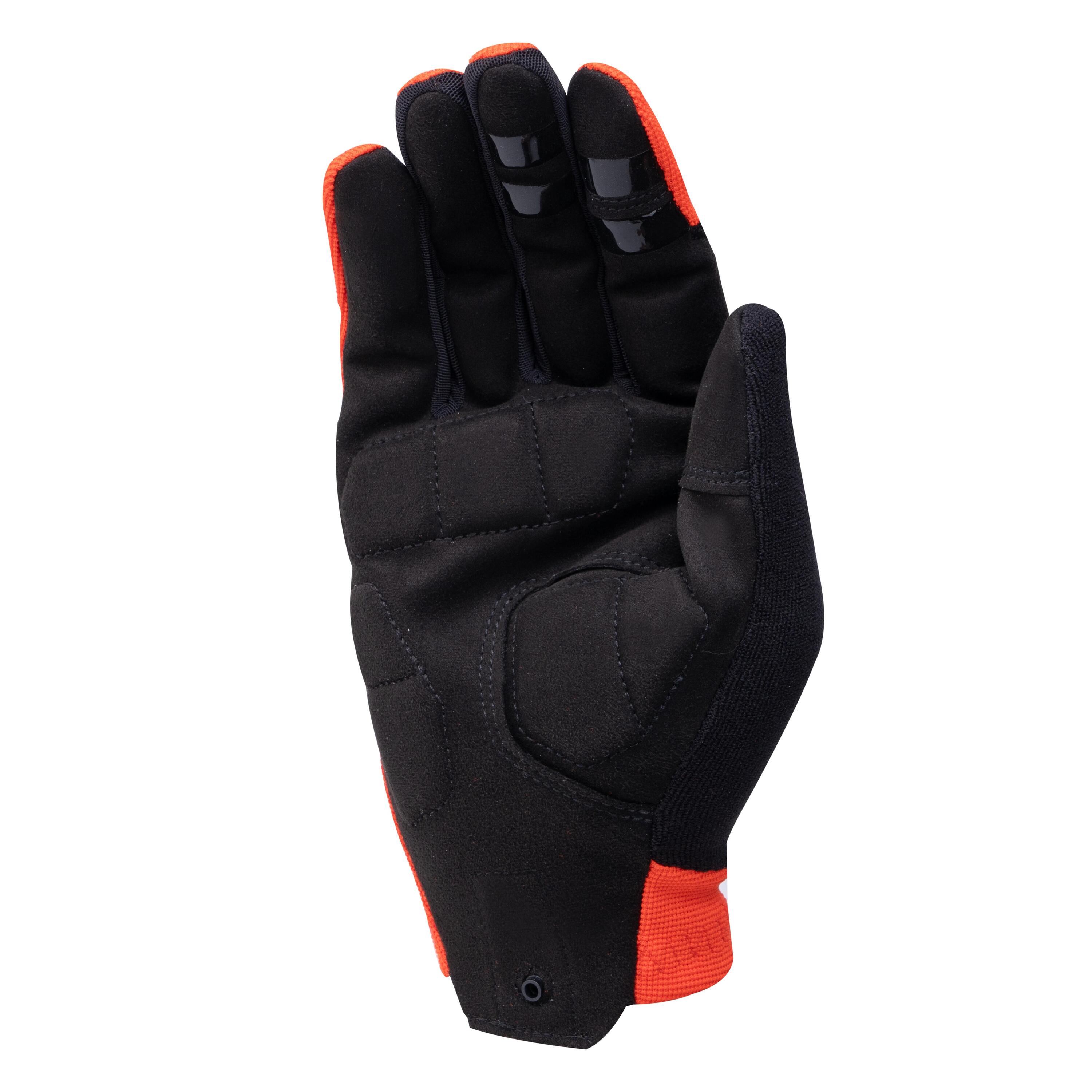 Guantes Ciclismo MTB 500 Rojo Confort 13/20