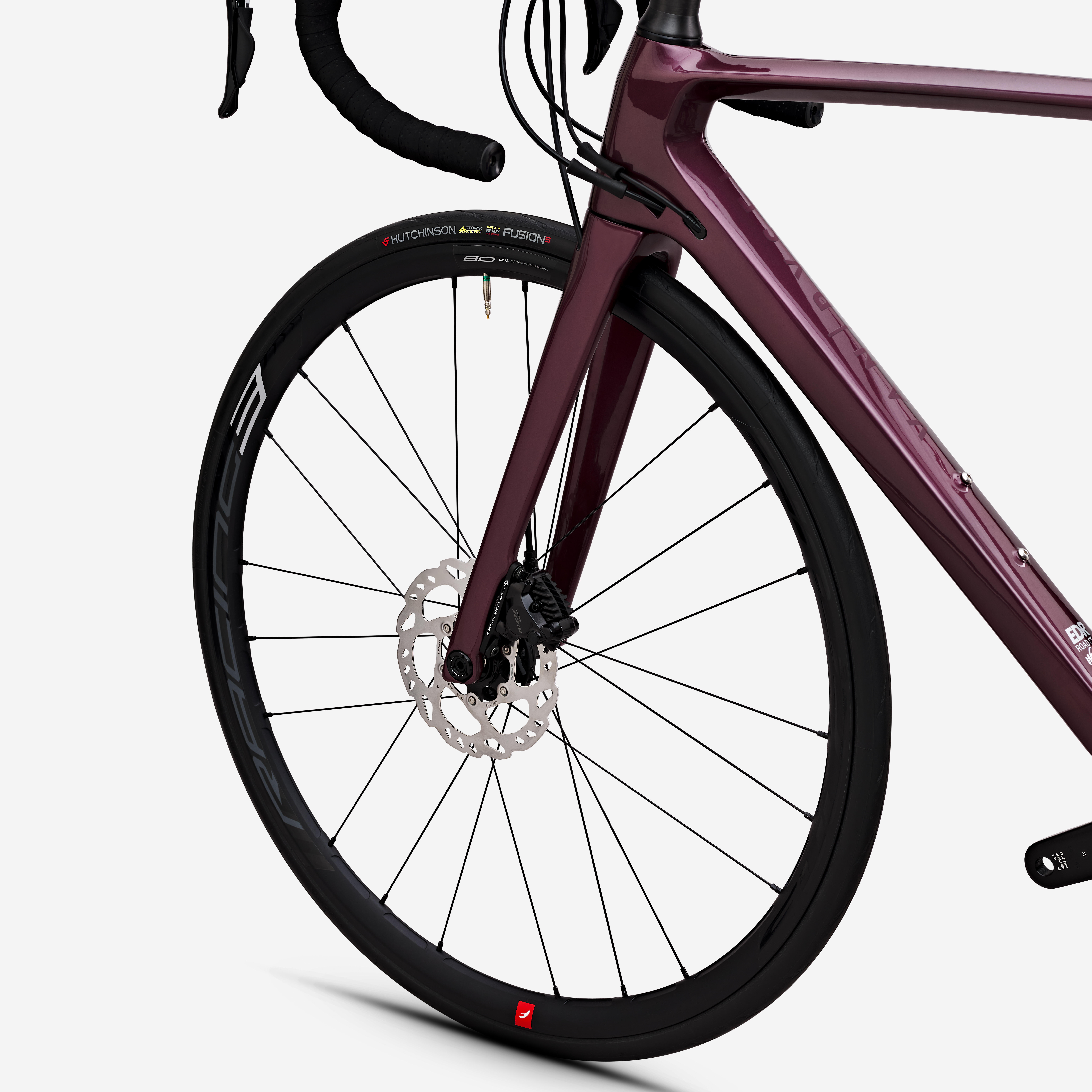 Vélo de route carbone 12 vitesses, EDR Shimano 105 - VAN RYSEL
