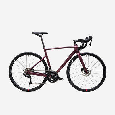 Rennrad Endurance EDR CF Shimano 105 Damen bordeaux
