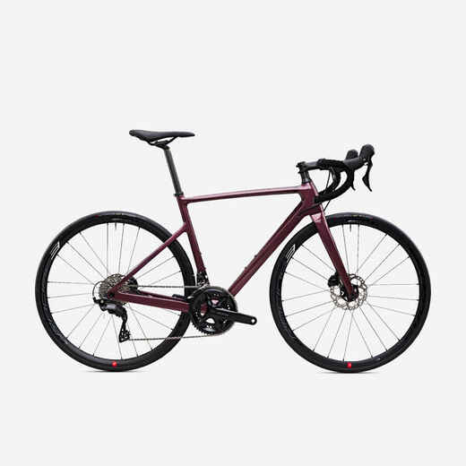 
      Sieviešu velosipēds “EDR CF Shimano 105”, 12 ātrumi, vīnsarkans
  