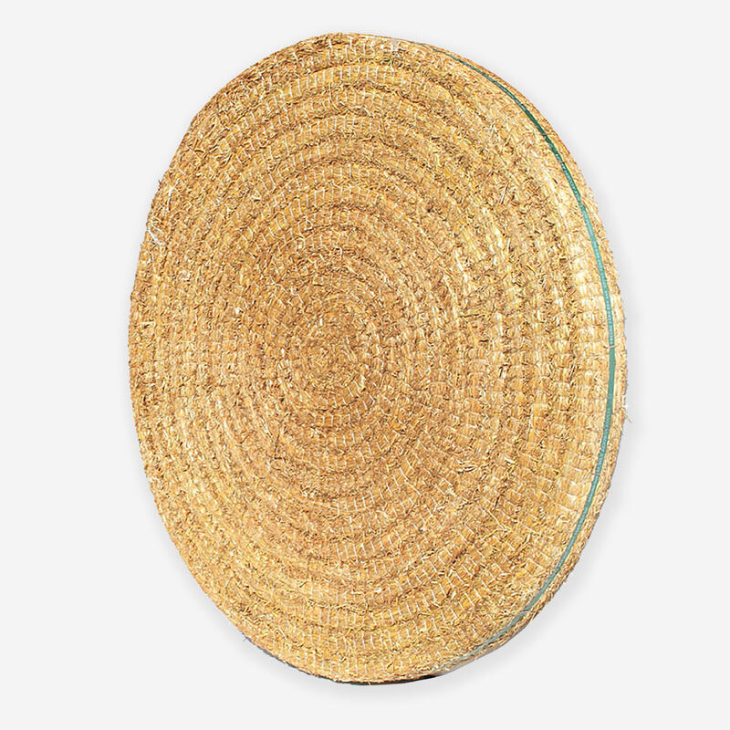 Vesszőfogó íjászathoz, kerek, szalma, 85 cm