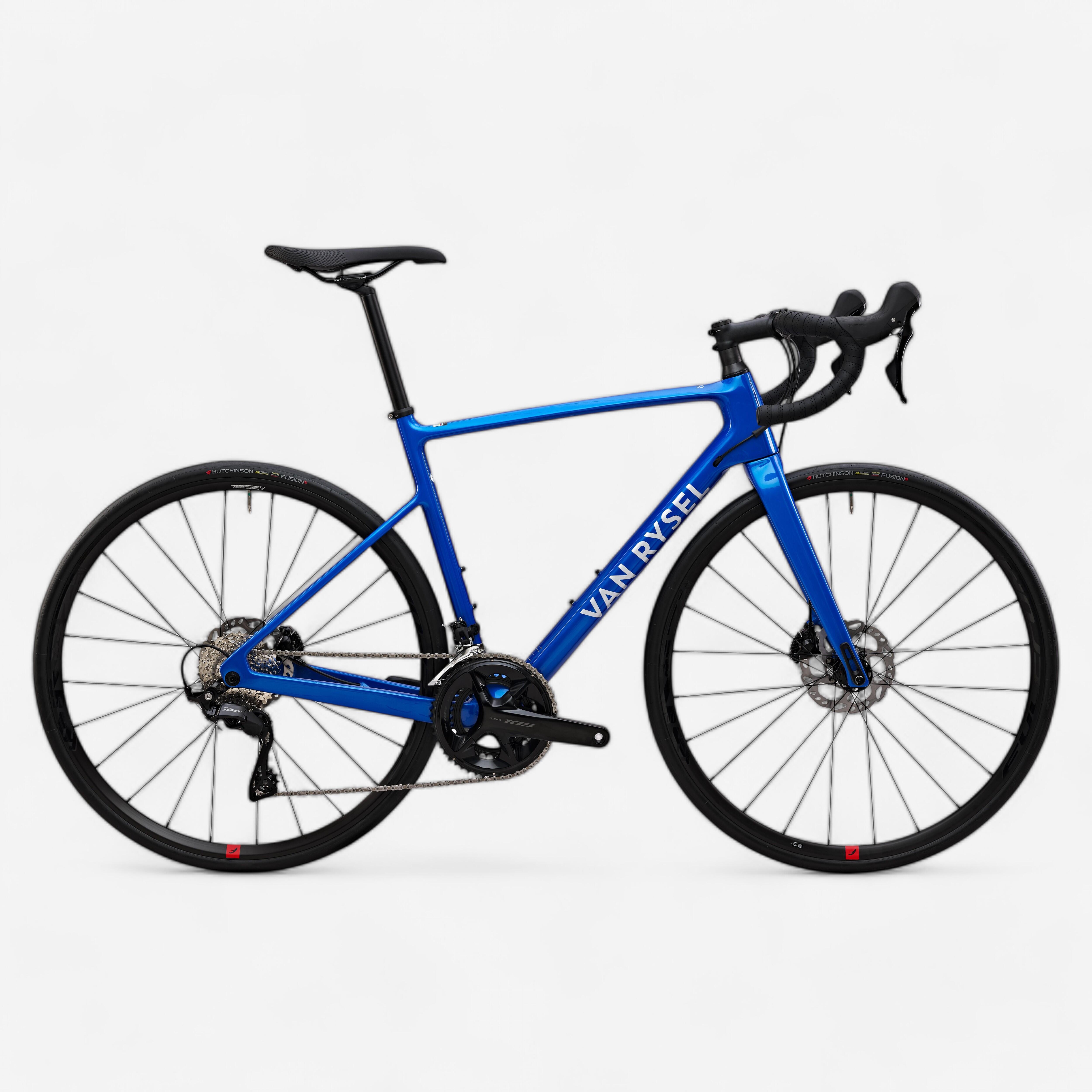 Van Rysel - Velo De Route Ncr Cf 105 12s Bleu - Vélo Route - Velos Et Equipements Route - Bleu - 38 S - Decathlon