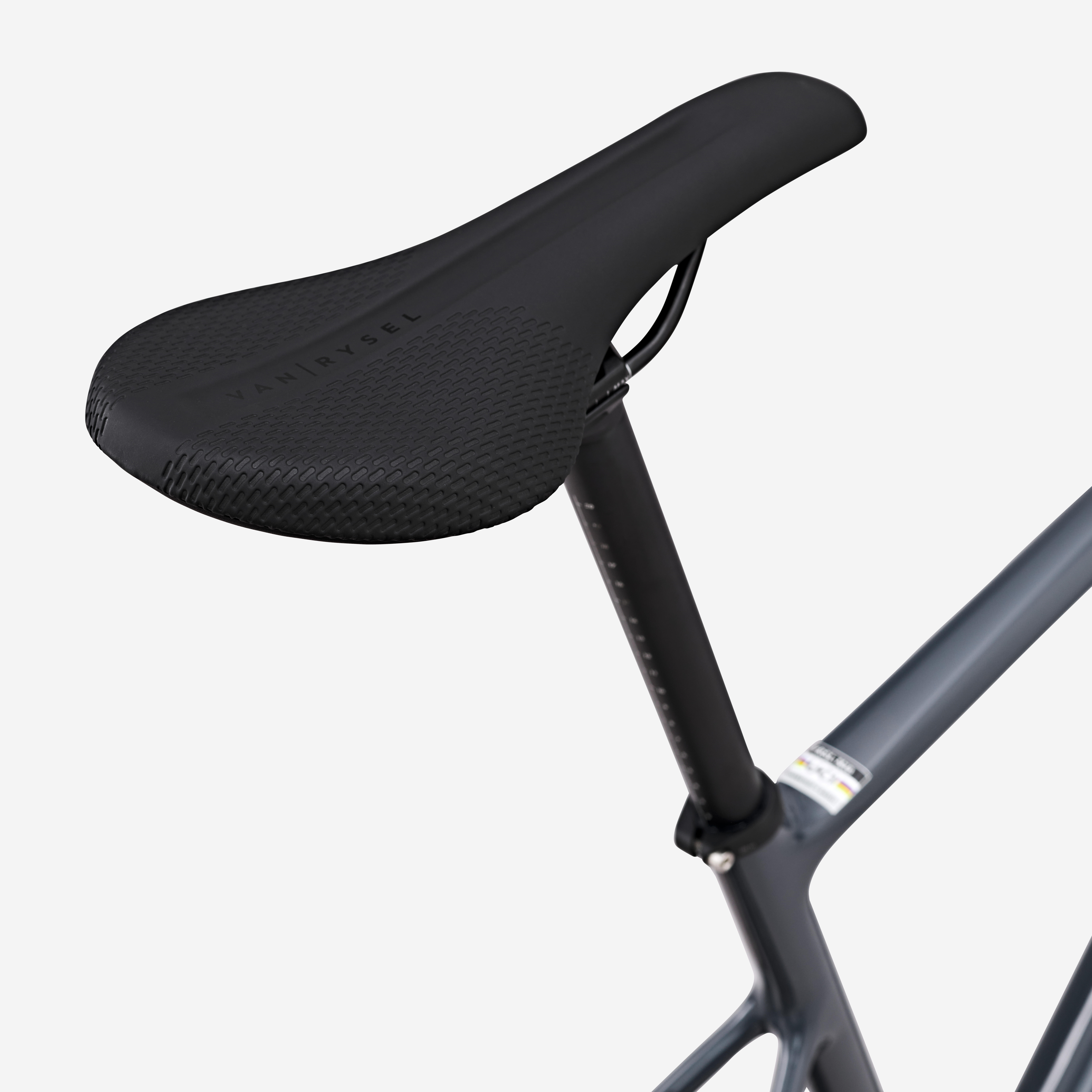 Vélo de route carbone, Néo Racer Shimano 105 12V gris - VAN RYSEL