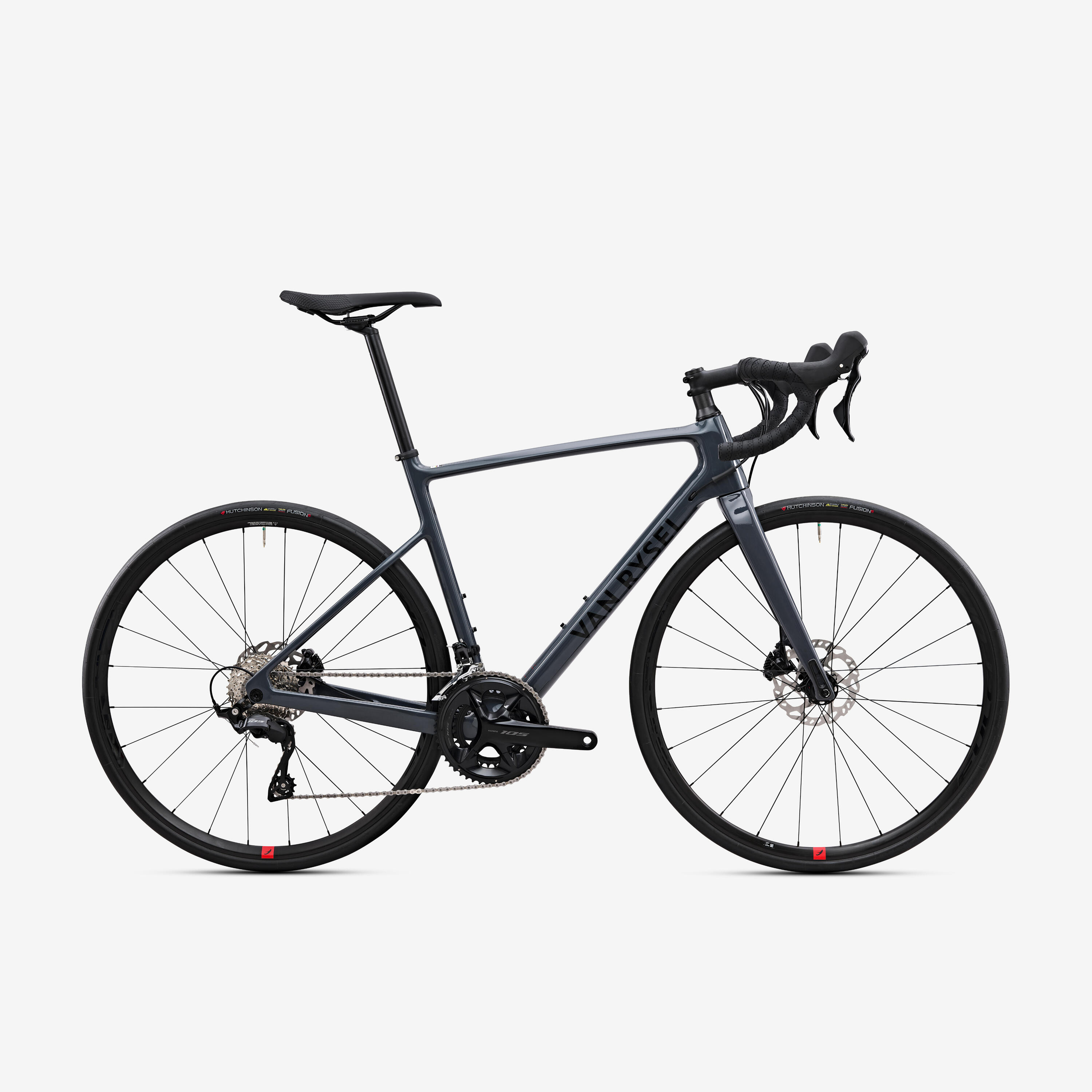 VAN RYSEL Road Bike NCR CF 105 12S - Grey